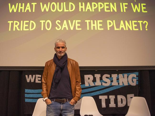 SYDNEY, AUSTRALIA - NewsWire Photos - JULY 6, 2024:  Former Socceroo Craig Foster will speak at the People's Climate Assembly, Surry Hills, Sydney.Picture: NewsWire / Simon Bullard.