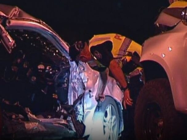 A teenager was killed in a horror crash at Bahrs Scrub, south of Brisbane, on Saturday night. Picture 10 News