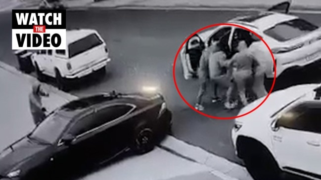 Condell Park kidnapping caught on video