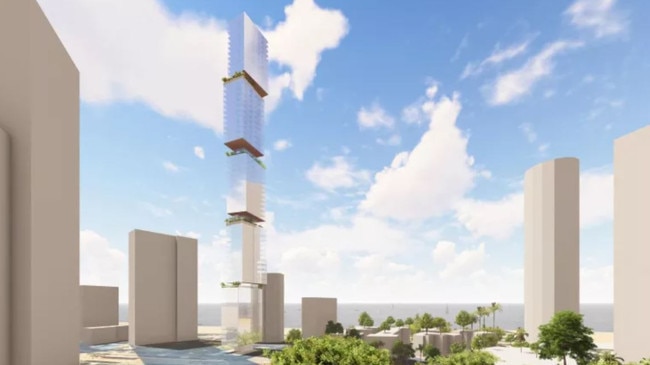 Descon Group Australia also has plans for a second tower on Surfers Paradise Bvd. Picture: supplied.