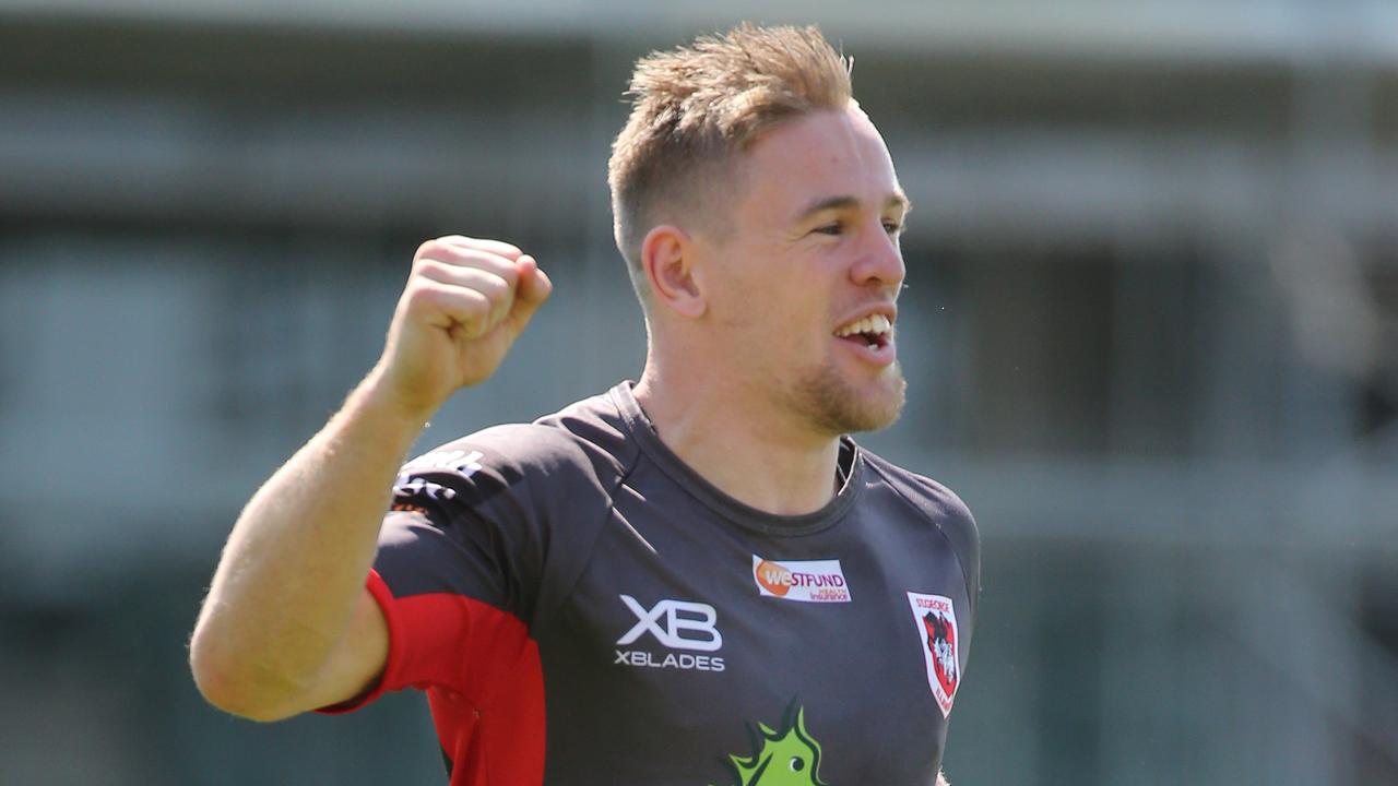 Matt Dufty has re-signed with the Dragons. Picture: Richard Dobson