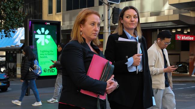 Crown Prosecutor Emma Blizard (left). Picture: NCA Newswire/Gaye Gerard