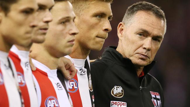 Former St Kilda coach Alan Richardson is close to landing a new job in club land. Picture: Michael Klein.