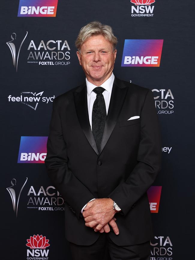 Dermott Brereton attends the 2022 AACTA Awards. Picture: Brendon Thorne