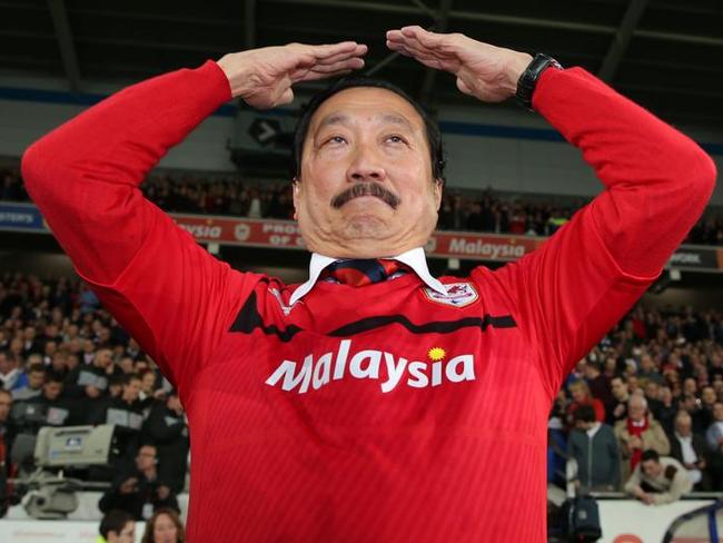 Cardiff City chairman Vincent Tan.