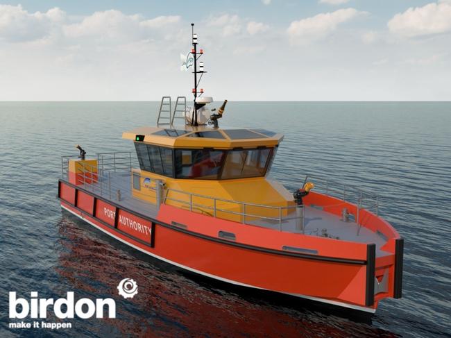 New boats for the NSW Port Authority to be built by Birdon. Pic Birdon