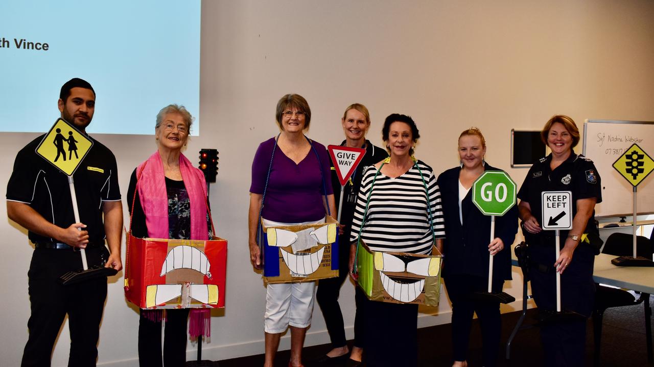 Seniors Road Trip to Road Safety, Somerset Civic Centre, Esk. March 25, 2021. Photo: Hugh Suffell.