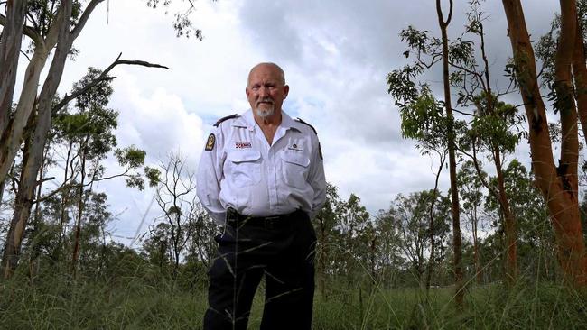 STORM DAMAGE: Nanango State Emergency Service Local Area Controller Arthur Dawson. Picture: Tessa Mapstone