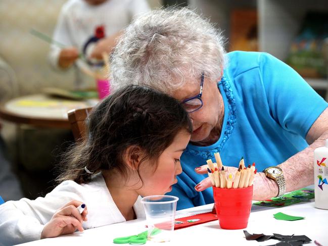 A scene from The Old People's Home for Four Year Olds.