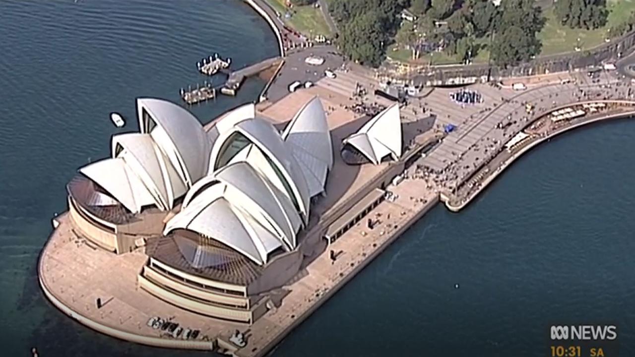 Bob Hawke's memorial service is being hosted at the Sydney Opera House.