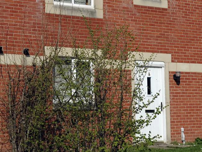 Police raided six properties around the country including this house in Quayside where Khalid Masood lived, in Birmingham England. Picture: AP Photo.