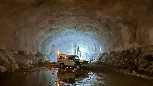 Photos from Genex Power’s 250MW Kidston Pumped Storage Hydro Project on the site of the disused Kidston gold mine, northwest of Townsville. Picture: Supplied