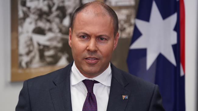 Treasurer Josh Frydenberg. Picture: AAP