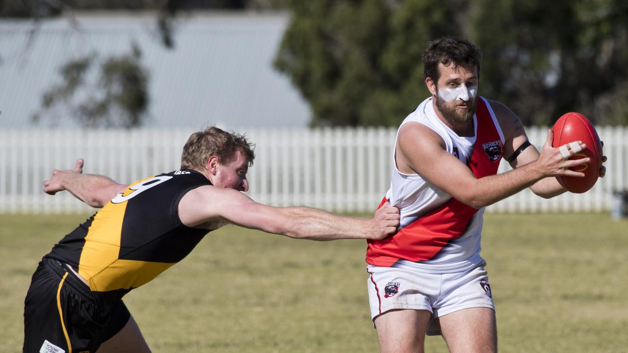 KEY MAN: Gabe Robbie has been a leading target in the forward line for South Toowoomba. Photo: Nev Madsen