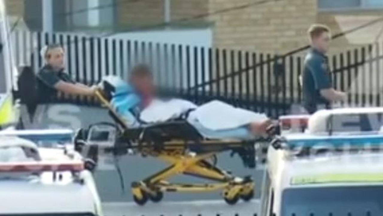 A 13-year-old boy was been charged after allegedly stabbing a female Coles supermarket worker at Yamanto Central in January. Picture 7News