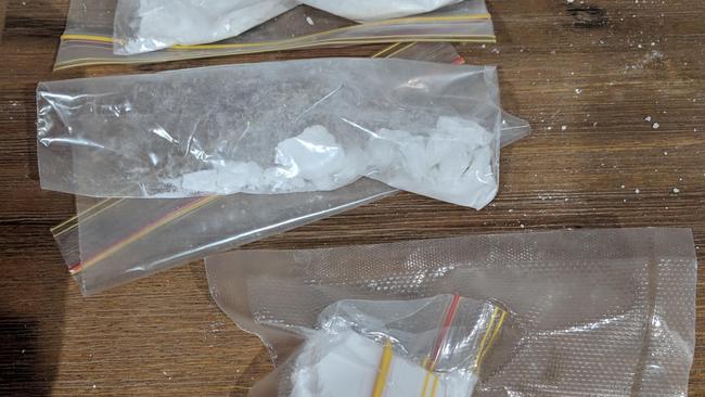 Drugs allegedly seized at a Labrador property. Picture: supplied