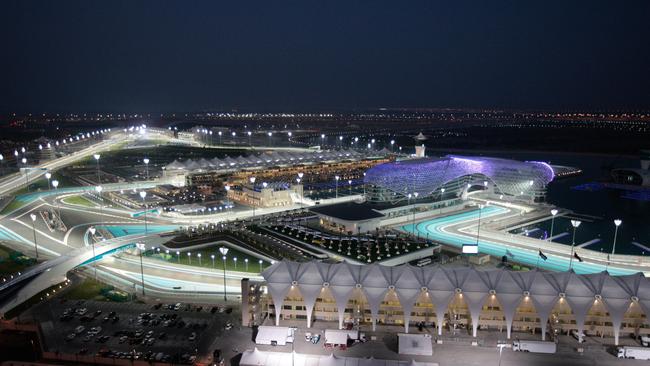 View of the Yas Marina Circuit during the YAS V8 400.