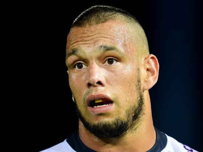 Will Chambers . NRL ; North Queensland Cowboys Vs Melbourne Storm at 1300 Smiles Stadium. Picture: Alix Sweeney