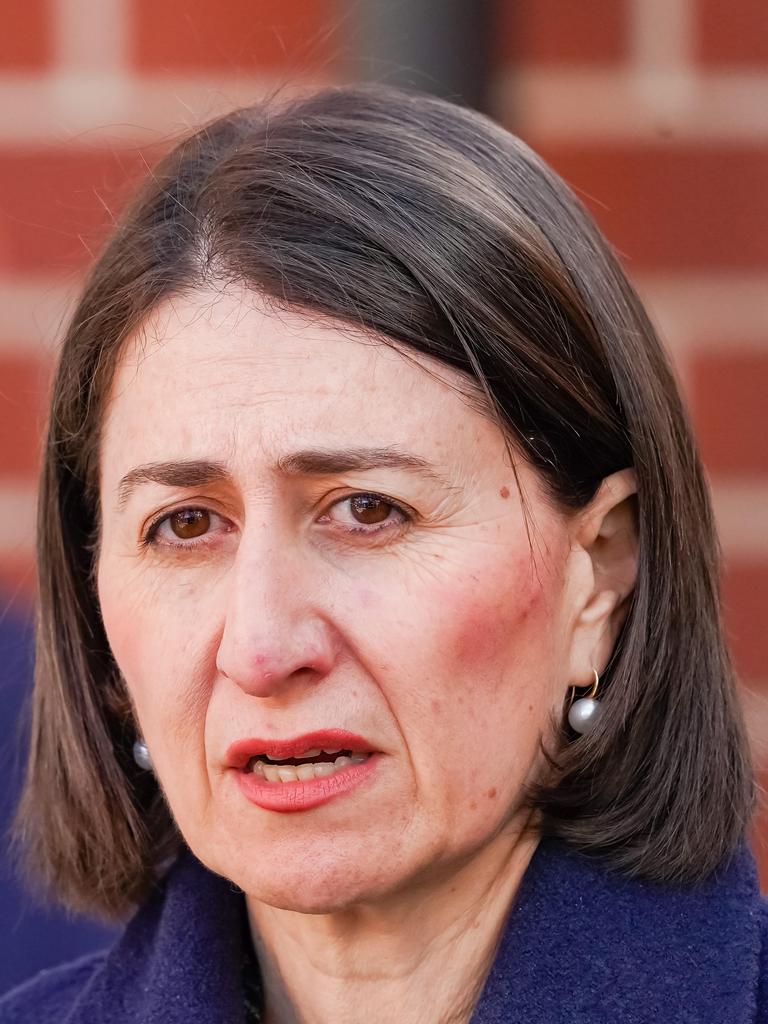 Premier Gladys Berejiklian said the Queensland Government isn’t willing to communicate with NSW over border closures. Picture: Simon Dallinger/NCA NewsWire