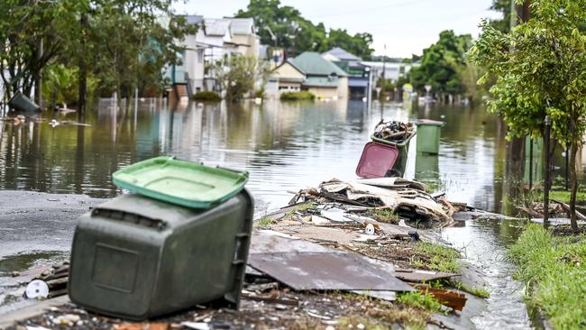 Floods devastated much of the north coast in February and March this year. Picture: Darren Leigh Roberts