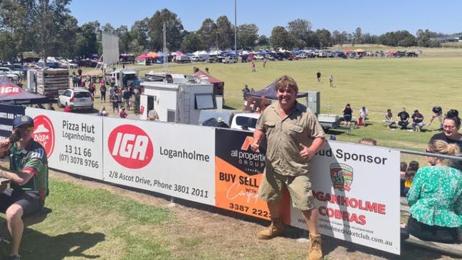 Shayneo Irbin, aka Shayne Western, organised the Tansey Park markets but refused One Nation candidates stalls.