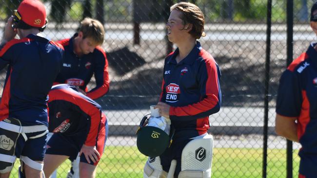 Joe Medew-Ewen trains with South Australia. Picture: SACA Media.