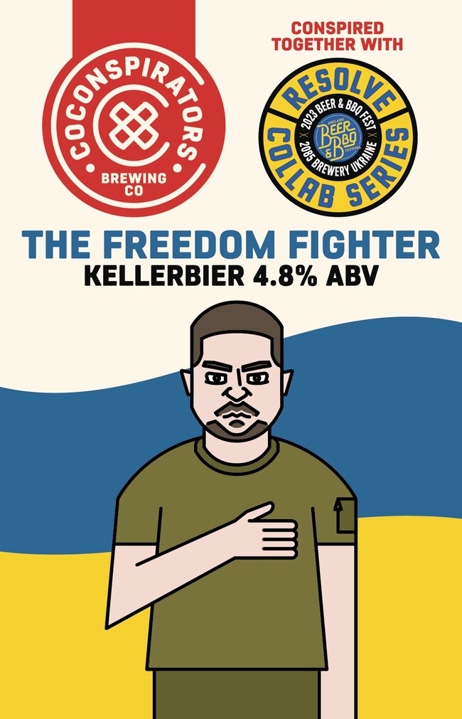 Co-Conspirators Brewing Co. The Freedom Fighter Kellerbier.