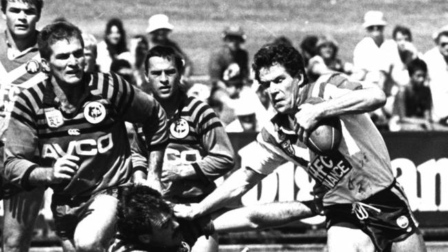 Folkes was a hard-nosed backrower during Canterbury’s glory days.