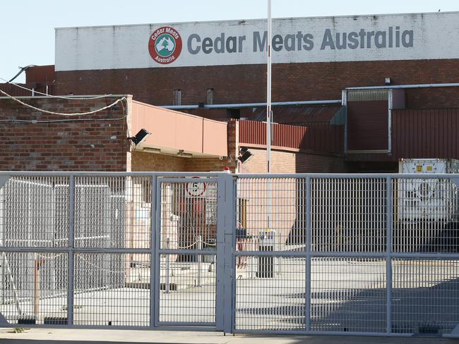 Cedar Meats abattoir in Brooklyn is responsible for 49 cases. Picture: Getty Images.