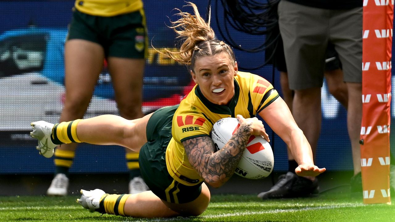 Pacific Champs live: Jillaroos star’s solo brilliance bamboozles Kiwis