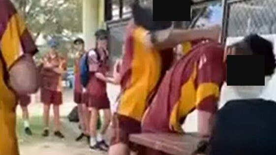 A student at Sarina State High School in Queensland has spoken out about the violence plaguing their schoolyard.