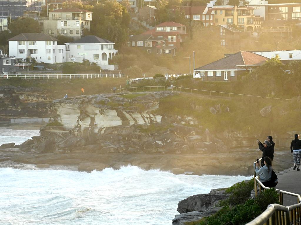 Locals enjoy picturesque walks along the rugged coast. Picture: Jeremy Piper