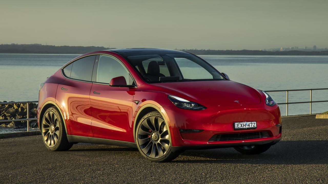 The Tesla Model Y was the sixth best selling vehicle in the nation the past year. Photo: Mark Bean.