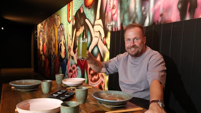 Scott Imlach announced the closure of his restaurant at Nobbys called Okawari House. Picture Glenn Hampson