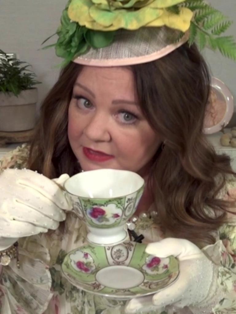 Melissa McCarthy also starred in the two-minute clip.