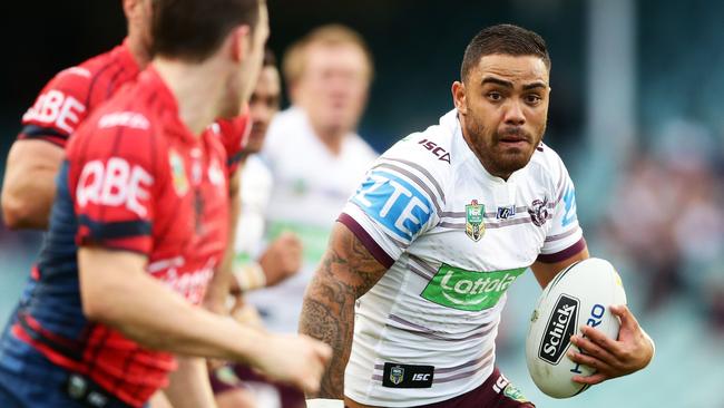 Walker scored a scorching double for the Sea Eagles.