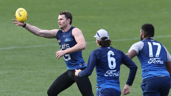 Is Patrick Dangerfield the No. 1 SuperCoach midfielder from this point? Picture: Peter Ristevski.