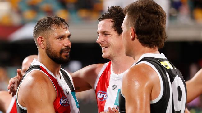 Paddy Ryder during the 2020 finals series. (Photo by Michael Willson/AFL Photos via Getty Images)