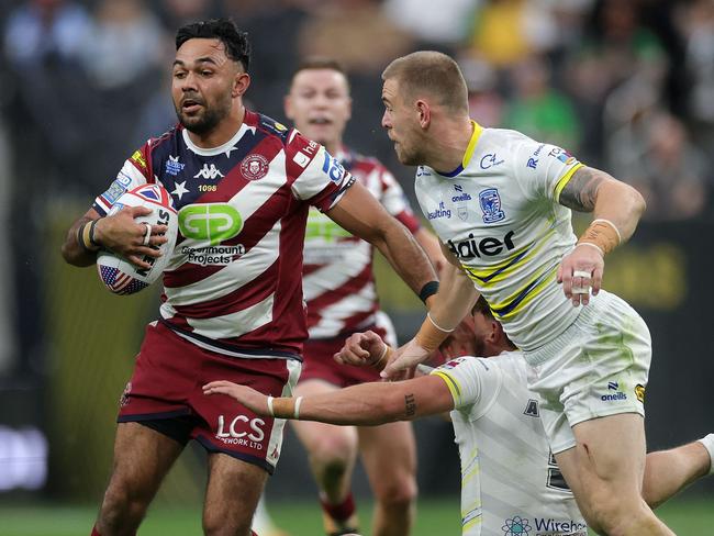 The NRL could be set for a majority stake in the Super League. Picture: Ezra Shaw/Getty Images/AFP