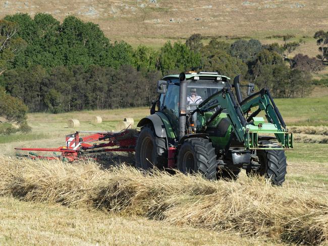 Hay production was dampened across Victoria in 2022. Picture: Zoe Phillips