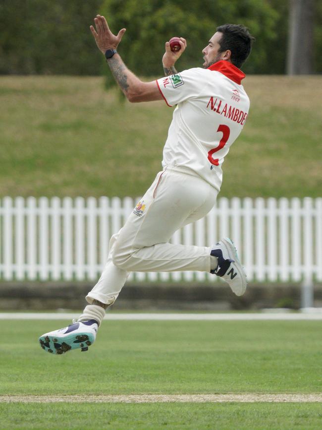 Paceman Nathan Lambden will have multiple roles in 2023-24. Picture: Valeriu Campan