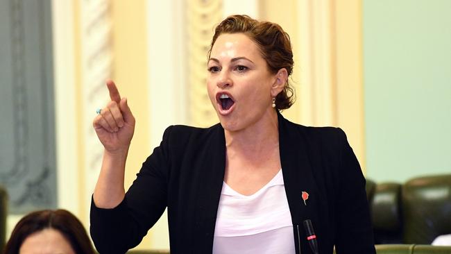 Treasurer Jackie Trad in Question Time