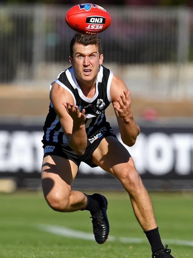 Jack Trengove in action for Port against Central District this season. Picture: Tom Huntley