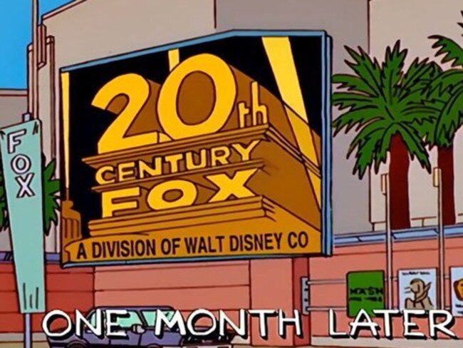 The Simpsons predicted this high-stakes corporate take-over