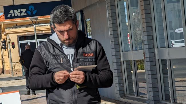 Serhat Ercan was fined for driving an e-scooter without a licence