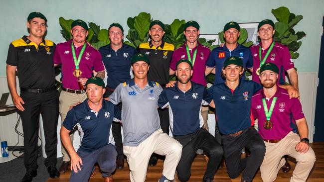 Australian Country Cricket Championships menâ&#128;&#153;s merit team. Source: Bulls Masters