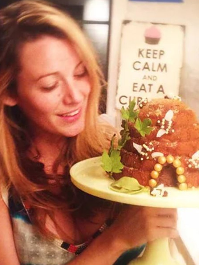 Lively once baked a beehive cake in honour of Queen B herself, Beyonce.