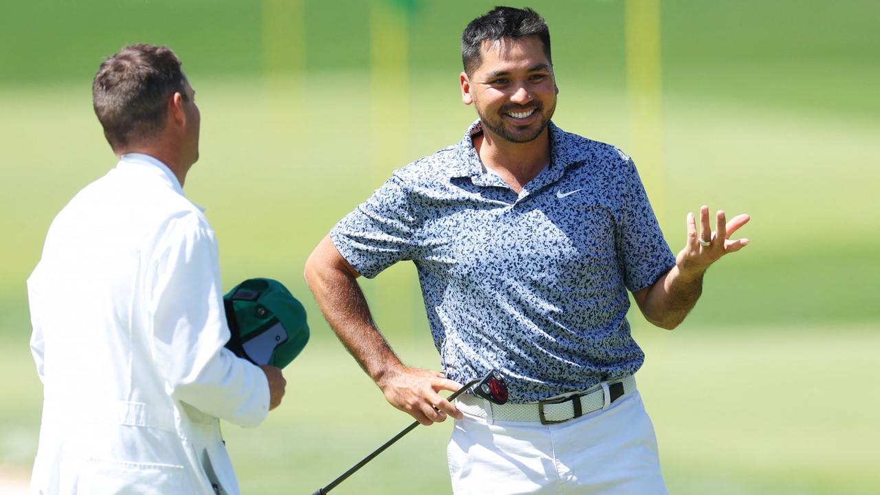 Jason Day has been working with a new team. Picture: AFP Images