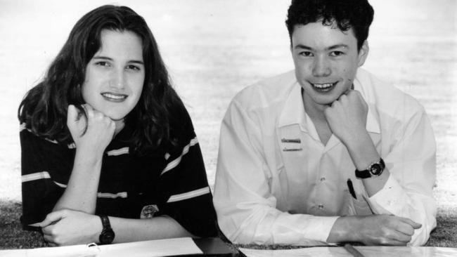 Leah Weckert as a teenager studying at Marryatville High in South Australia. Picture: Michael Marschall