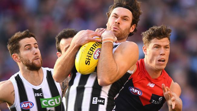 Matthew Scharenberg is showing why the Magpies took him in the top 10 in the 2013 draft.